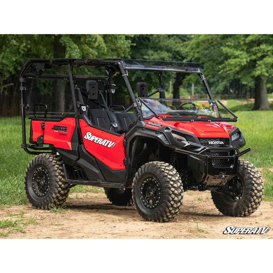 SuperATV Honda Pioneer 1000 Scratch-Resistant 3-in-1 Windshield WS-H-PIO1K5-3N1-70