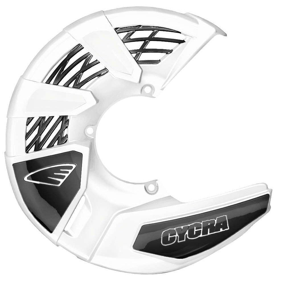 Cycra Tri-Flow Disc Cover White - 1CYC-1096-42