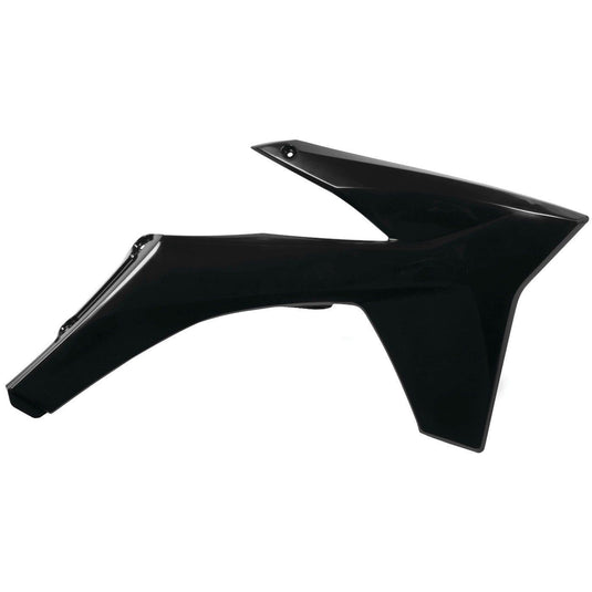 Acerbis Black Radiator Shrouds for KTM - 2205440001