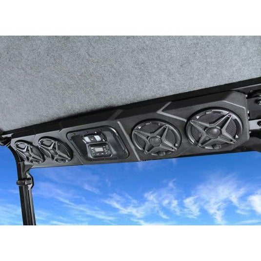 SSV Works Overhead Sound Bar With RCA Harness And AUX/USB Add-On For Polaris Ranger 18-22