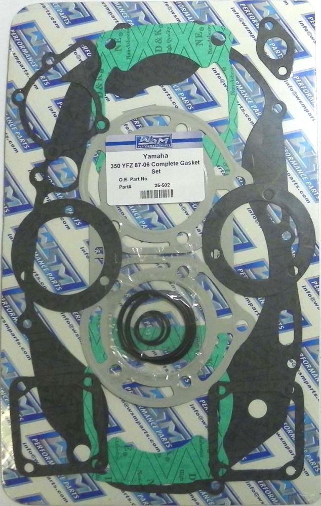 Load image into Gallery viewer, WSM Complete Gasket Kit For Yamaha 350 Banshee 87-06 25-502
