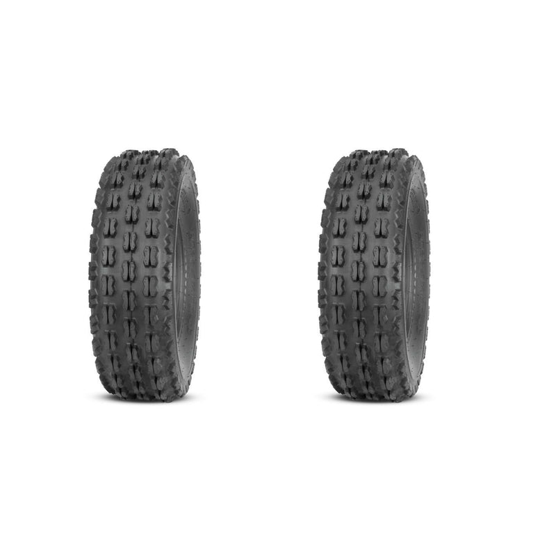 Load image into Gallery viewer, (Pair) 2 Quadboss Sport ATV Front Tires 22X7X10 22X7-10 4 PLY QBT738
