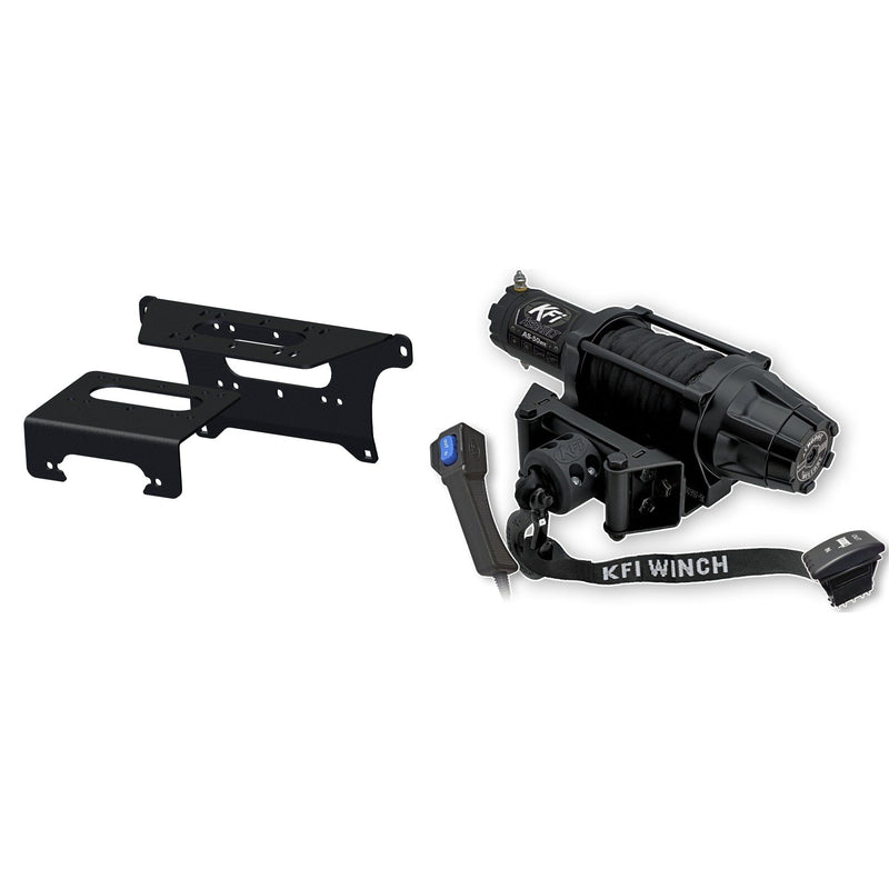 Load image into Gallery viewer, KFI Winch Kit For Polaris 1000 XP Ranger Full-Size 4x4 Crew Models: (EPS / Premium / LE / Trail Boss) 2019-2024
