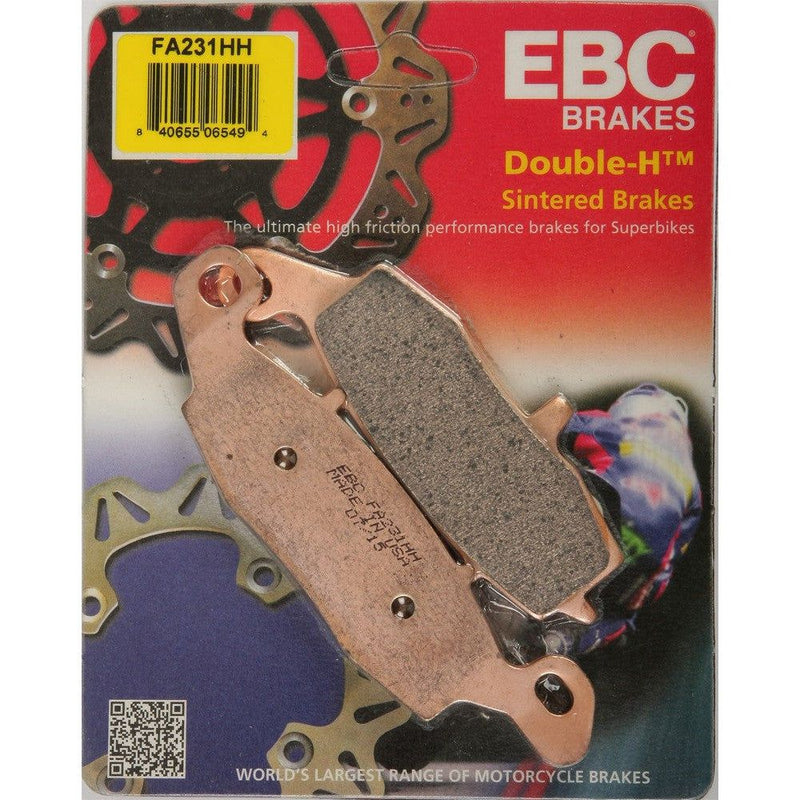 Load image into Gallery viewer, EBC 1 Pair HH Sintered Superbike Brake Pads MPN FA231HH
