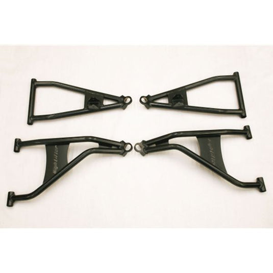 High Lifter Front Forward Upper And Lower Satin Black Control Arms For Polaris Models MCFFA-RNG9-B1