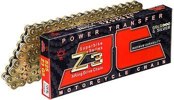 Load image into Gallery viewer, JT Sprockets Z3 Super Heavy Duty X-Ring Black Steel Rivet Link Chain 520-116
