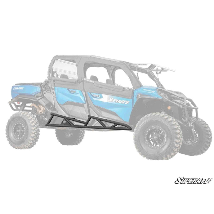 SuperATV Can-Am Commander Max 1000 Heavy-Duty Nerf Bars NB-CA-COM4-001-00