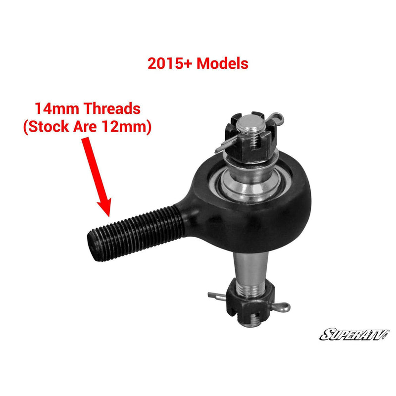 Load image into Gallery viewer, SuperATV Polaris RZR XP 1000 2014-2018 Heavy-Duty Swaged Tie Rod Kit TRRA-P-RZR-1K-14-ST-001
