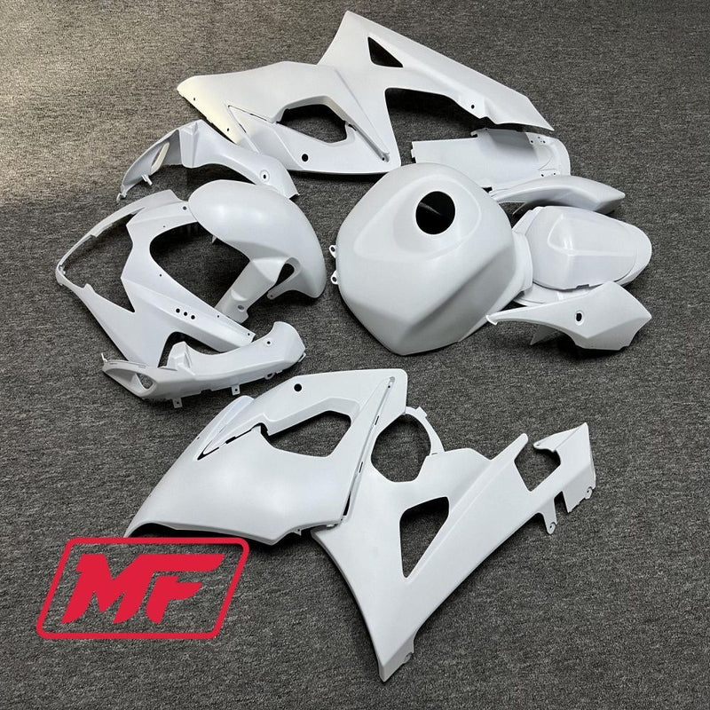 Load image into Gallery viewer, Monster Fairings Full Kit Suzuki GSXR1000 05-06 Matte White + Windshield + Gas Tank Cover
