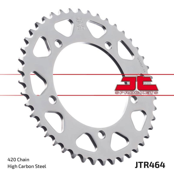 JT Sprockets Rear Steel Sprocket 50 Tooth 50T 420 Chain JTR464.50