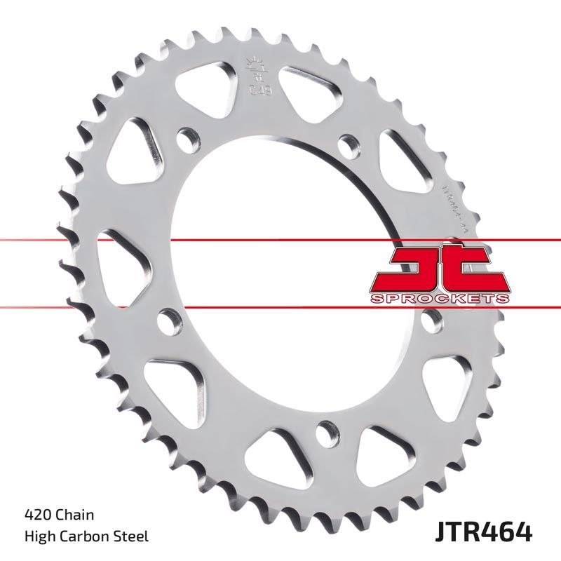 Load image into Gallery viewer, JT Sprockets Rear Steel Sprocket 50 Tooth 50T 420 Chain JTR464.50
