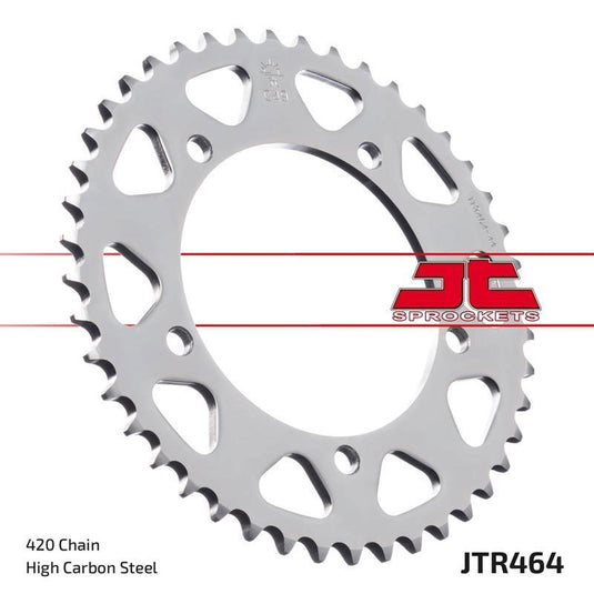 JT Sprockets Rear Steel Sprocket 50 Tooth 50T 420 Chain JTR464.50