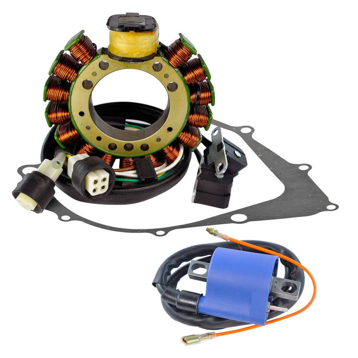 RMStator Stator Kit With External Ignition Coil, and Crankcase Cover Gasket