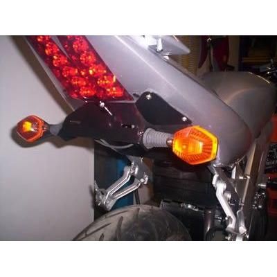 R&G Racing Black Tail Tidy License Plate Holder LP0010BK