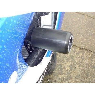 Load image into Gallery viewer, R&amp;G Racing Black Classic Style Crash Protectors For 2003-2004 Suzuki GSXR1000

