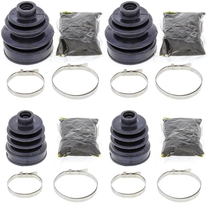 Complete Front Inner & Outer CV Boot Repair Kit for Honda TRX500FGA 2004