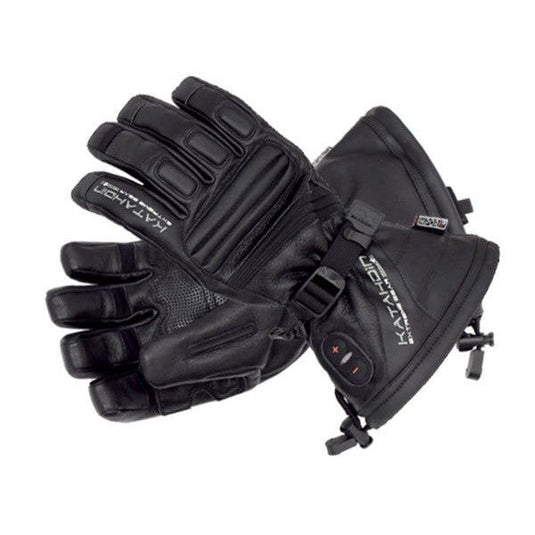 Katahdin Heated Snowmobile Gloves 3XL 100% Waterproof Genuine Leather