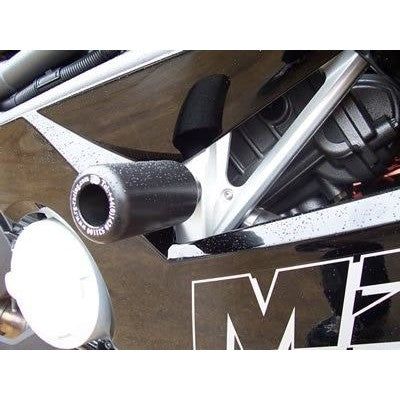 Load image into Gallery viewer, R&amp;G Racing Black Classic Style Crash Protectors For 2005 MZ 1000S Faired
