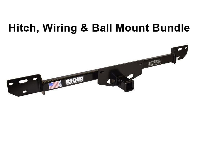 Load image into Gallery viewer, Rigid Hitch (R3-0132) Class III 2 Inch Receiver Trailer Hitch Bundle - Includes Ball Mount and Custom Wiring Harness fits 2014-2024 Ram ProMaster 1500, 2500, 3500
