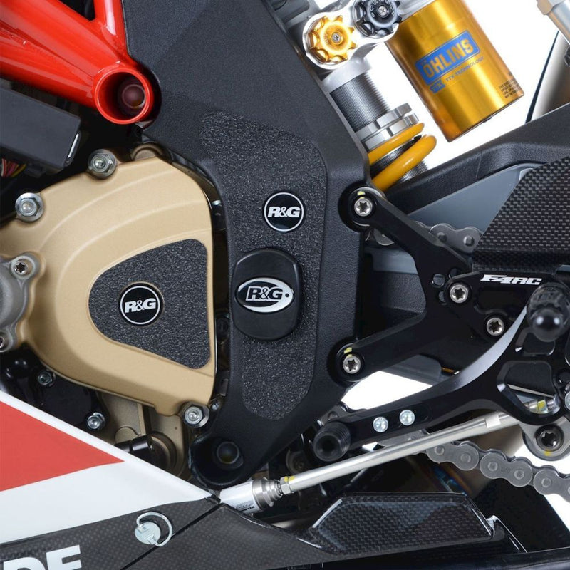 Load image into Gallery viewer, R&amp;G Racing Black Boot Guard Kit For 2010-2018 MV Agusta F4
