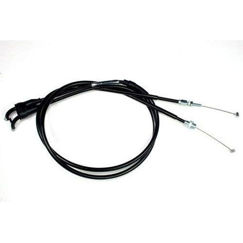 Motion Pro Black Vinyl Push - Pull Throttle Cable Set For Yamaha Rhino 700 2009