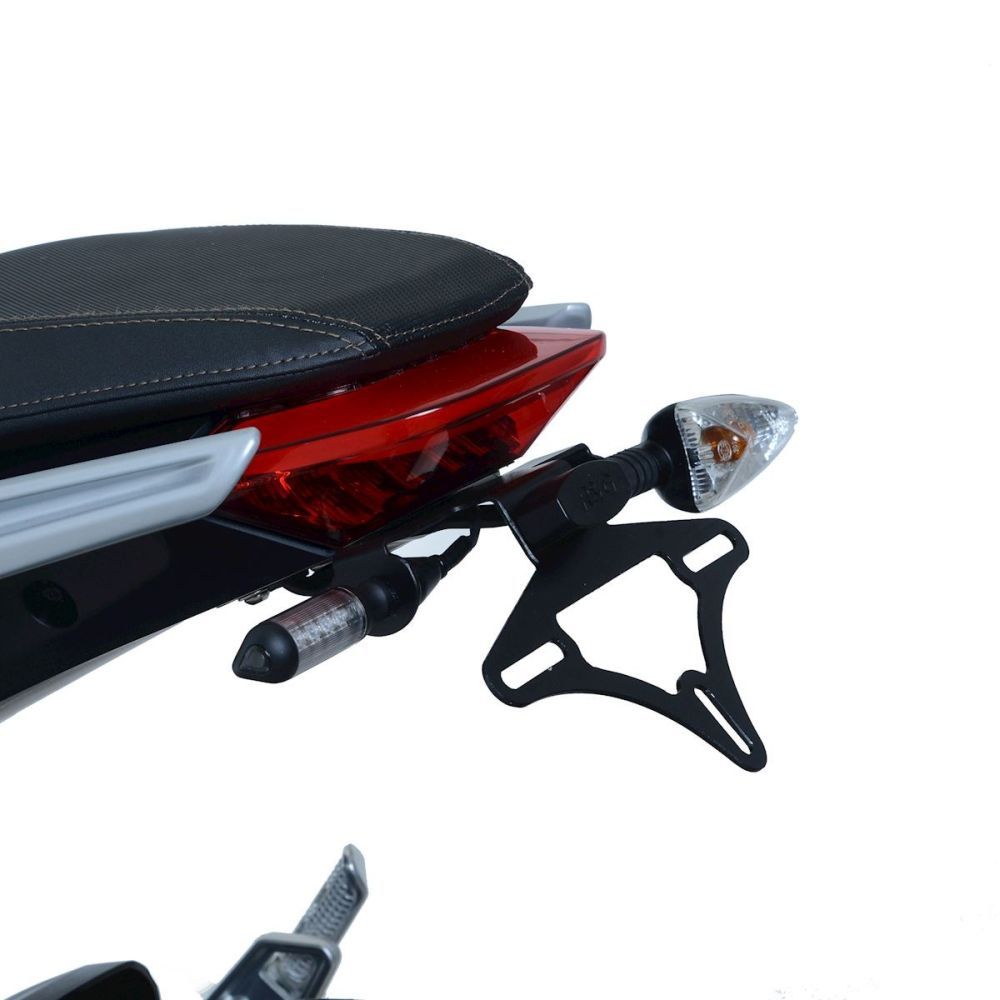 R&G Racing Black Tail Tidy License Plate Holder For 2019-2020 Zero SR/F Premium Plus Power Tank