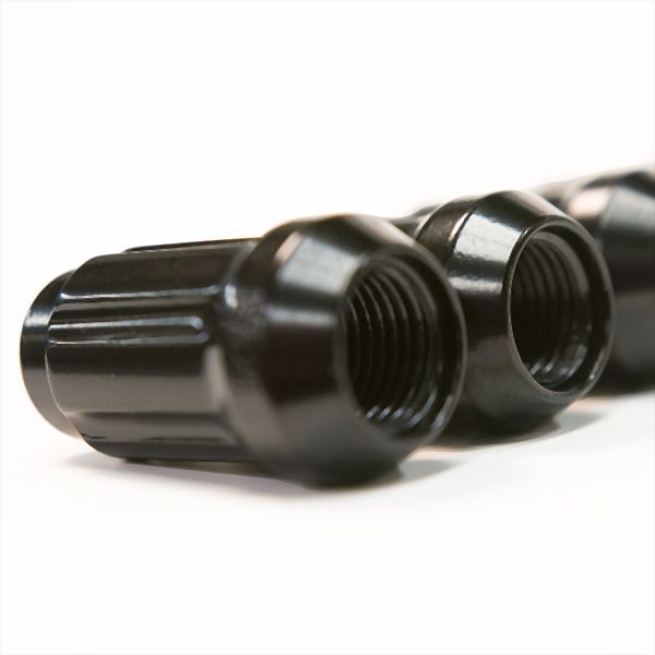Load image into Gallery viewer, Falcon Ridge Black 3/8&quot; Splined Lug Nuts With Key Pack of 16 80-10133
