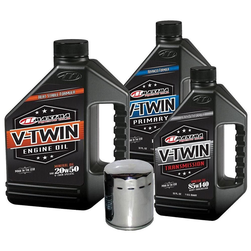 Load image into Gallery viewer, Complete Engine Oil Change Kit V-Twin Harley Davidson Twin Cam, 6 quart HF171C
