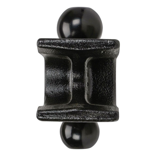 Super Titan Dual Ball, Trailer Hitch Ball Mount, (2 in., 2-5/16 in. Trailer Balls), Fits 3 in. Super Titan Receiver, 25,000 lbs. Capacity, Black
