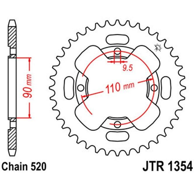 Load image into Gallery viewer, Front &amp; Rear Steel Sprocket Kit for ATV/UTV HONDA ATC200X 1986-1987
