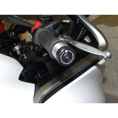Load image into Gallery viewer, R&amp;G Racing Black Bar End Sliders For 2013-2014 Honda CB1100
