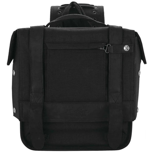 Burly Brand Voyager Throw Over Saddlebags Black - B15-1002B