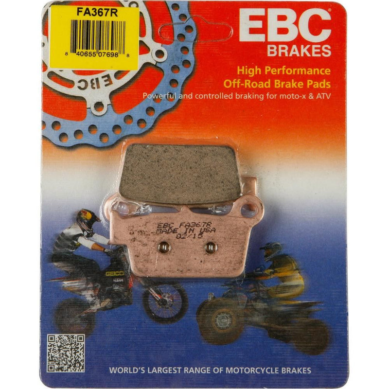 Load image into Gallery viewer, EBC 1 Pair HH Sintered Superbike Brake Pads MPN FA367R

