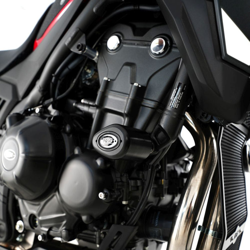 Load image into Gallery viewer, R&amp;G Racing Black Aero Style Crash Protection Bobbins For 2019-2020 Honda CB400X
