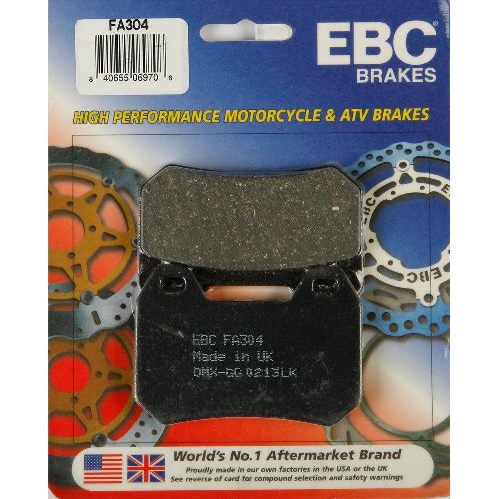 EBC 1 Pair FA Series Organic Replacement Brake Pads MPN FA304