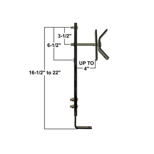 Rigid Hitch (RHTC-35L) In-Bed Pickup Spare Tire Carrier