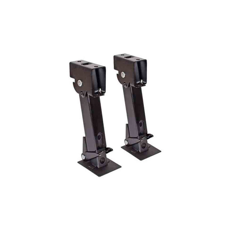 Load image into Gallery viewer, Stabilizer Trailer Jacks - Pair (2)  - Flip Down Style - 650 lb. Lift / 1,000 lb. Support Capacity
