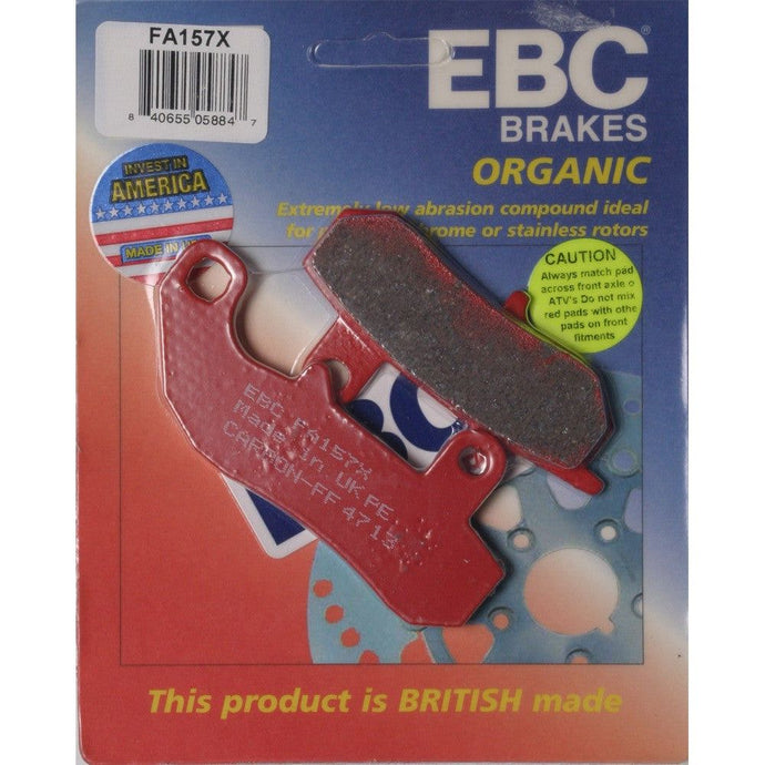 EBC 1 Pair Performance X-Series Carbon Brake Pads For Suzuki DR650S 1990-1995