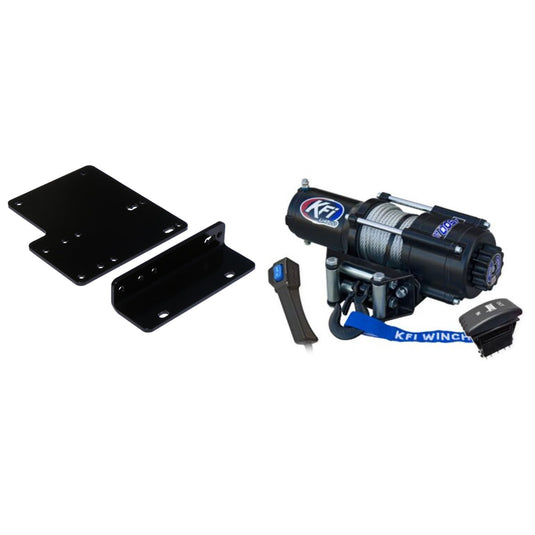 KFI Winch Kit For Kawasaki 4010 Mule Diesel 4x4 2009-2013
