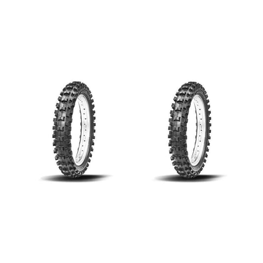 Pair of Maxxis Maxxcross MX-ST M7332 Dirt Bike Tires Rear 120/100-18 (2)