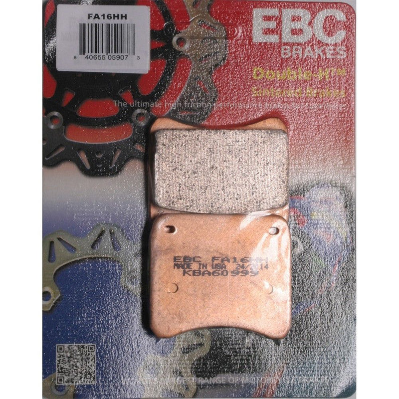 Load image into Gallery viewer, EBC 1 Pair Sintered HH Race Formula Brake Pads MPN FA16HH
