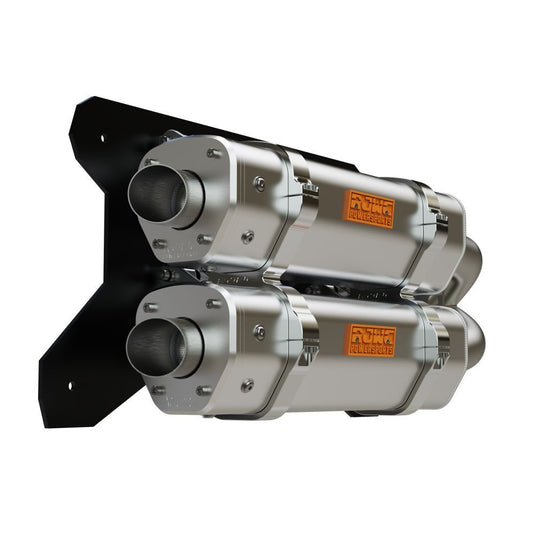 RJWC Dual APX Exhaust For Polaris RZR XP 10060045