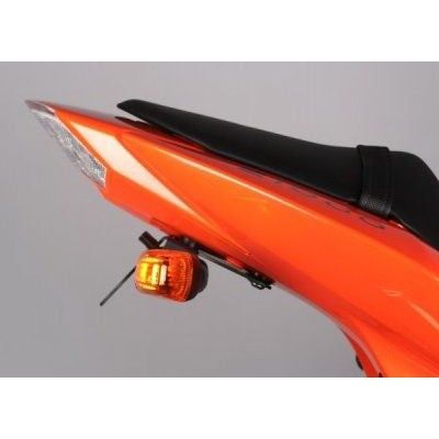 R&G Racing Black Tail Tidy License Plate Holder For 2007-2008 Kawasaki Z1000
