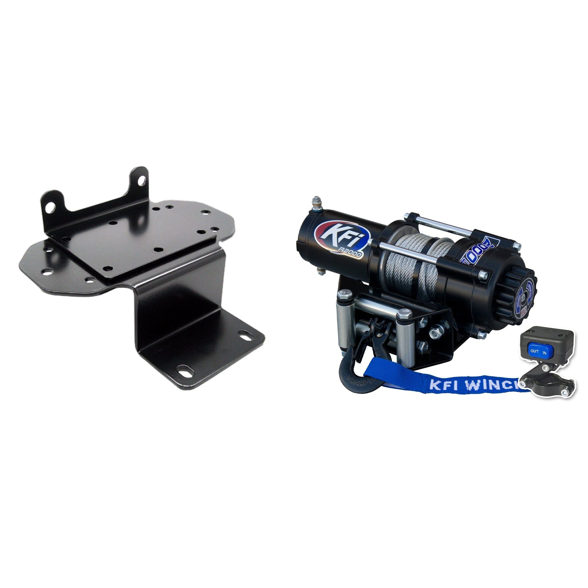 KFI Winch Kit For Yamaha Rhino 450 4x4 2006-2011