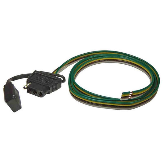 4-Flat Car End Plug with Cover - 48 Inch
