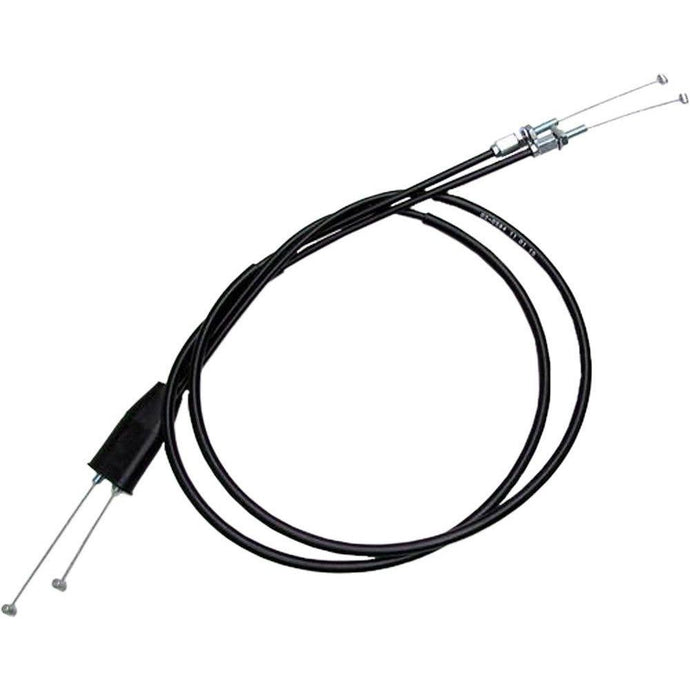 Motion Pro Black Vinyl Push - Pull Throttle Cable Set For Honda CRF250R 2010-2013