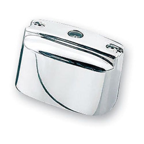 Kuryakyn Chrome Deluxe Rear Brake Master Cylinder Cover Harley Touring Softail