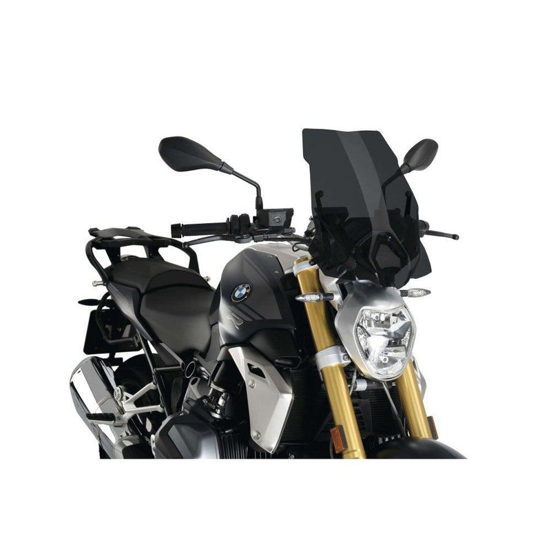 Load image into Gallery viewer, Puig Naked New Generation Windshield Dark Smoke - 3626F
