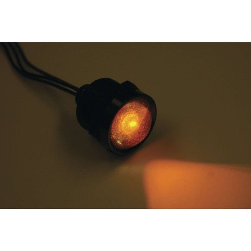 Load image into Gallery viewer, Letric Lighting Royal Flush Mount G2 LED 3-Wire, 1", Black/White/Amber
