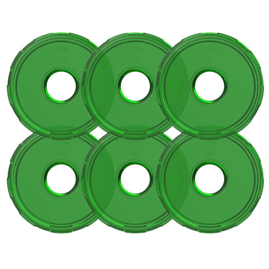 KC HiLiTES Cyclone V2 LED - Replacement Lens - Green - 6-PK 4415